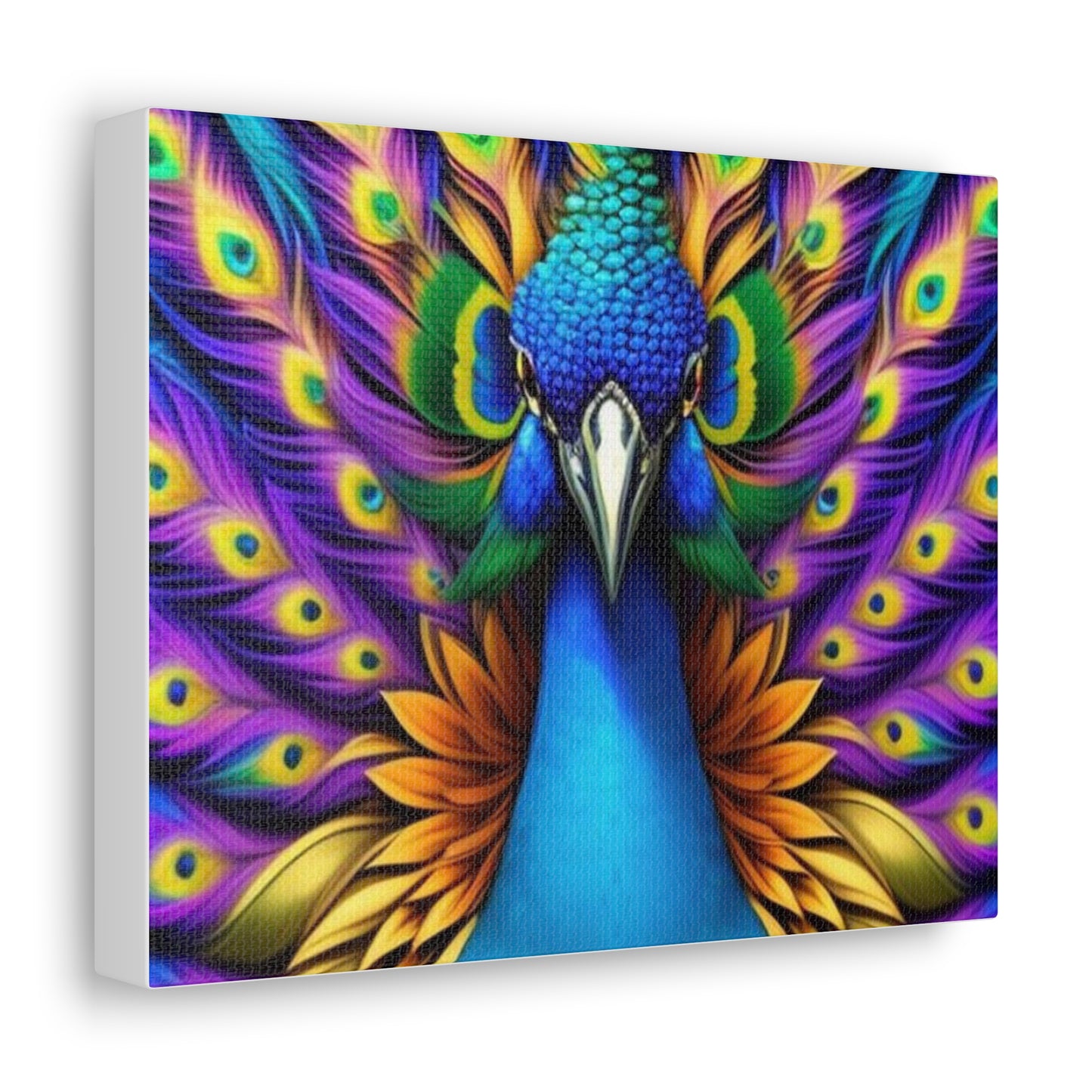 Canvas Print - Beautiful Peacock Wall Art Decor