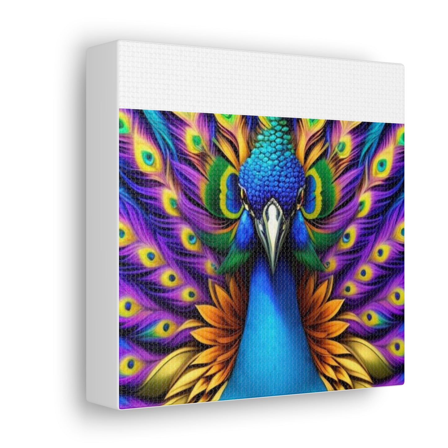 Canvas Print - Beautiful Peacock Wall Art Decor