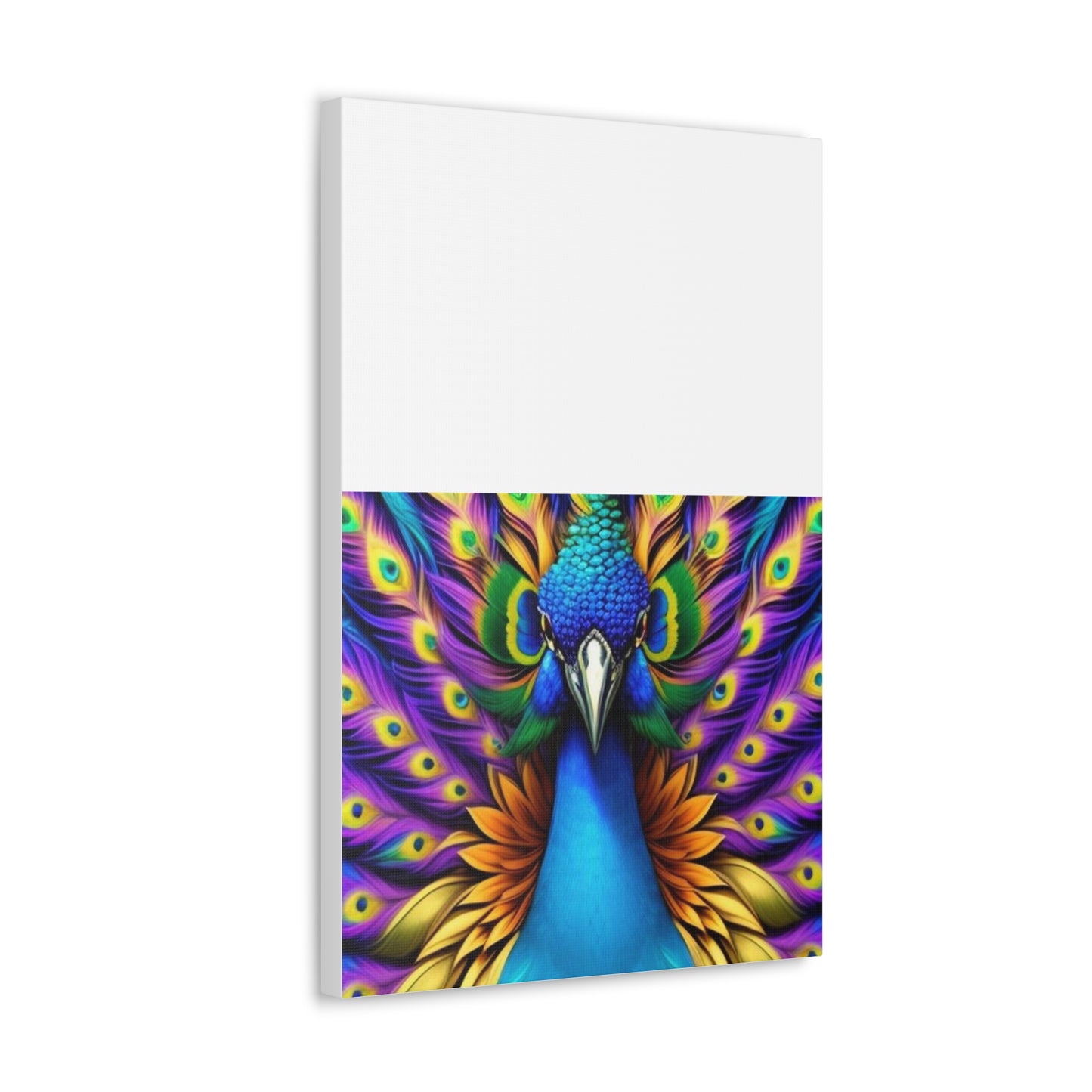 Canvas Print - Beautiful Peacock Wall Art Decor