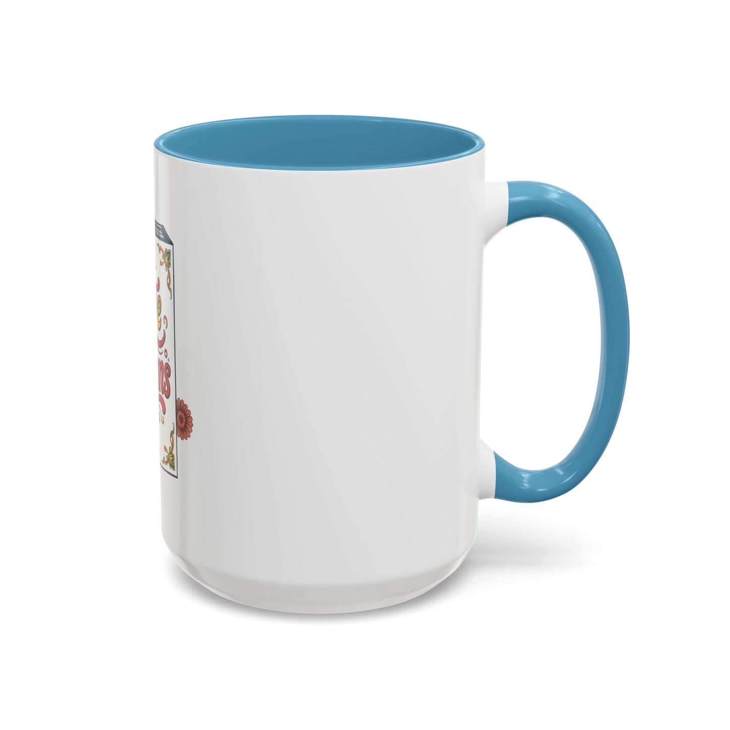 Give a Damn Accent Coffee Mug - Unique Gift for Friends, Fun Office Decor, Motivational Java Cup, Bold Ceramic Mug