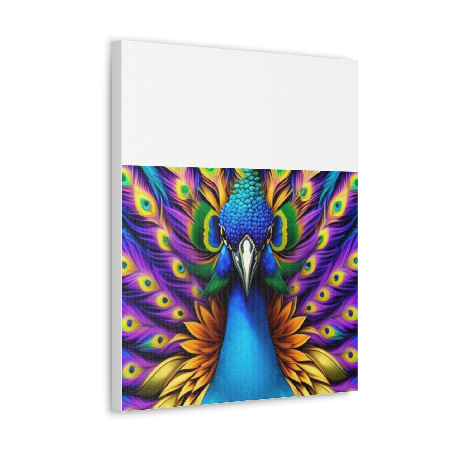 Canvas Print - Beautiful Peacock Wall Art Decor