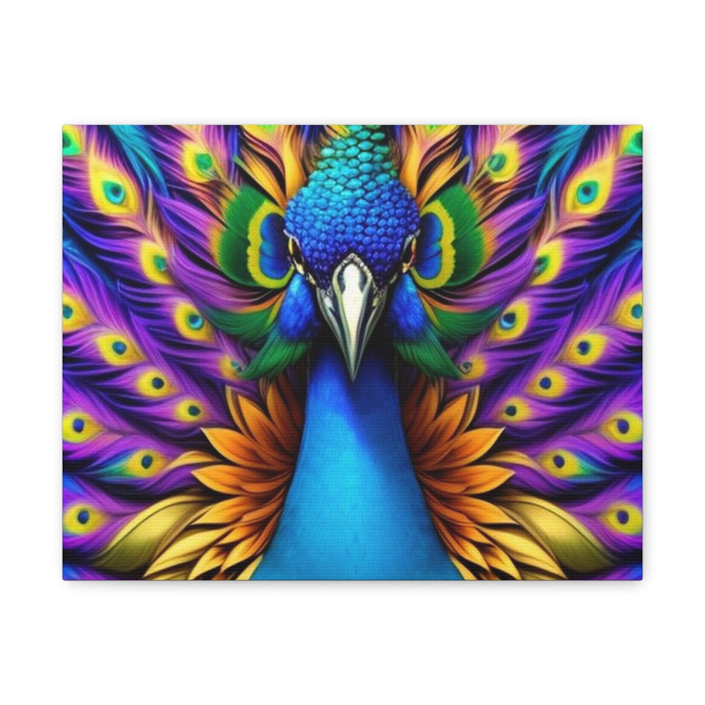 Canvas Print - Beautiful Peacock Wall Art Decor