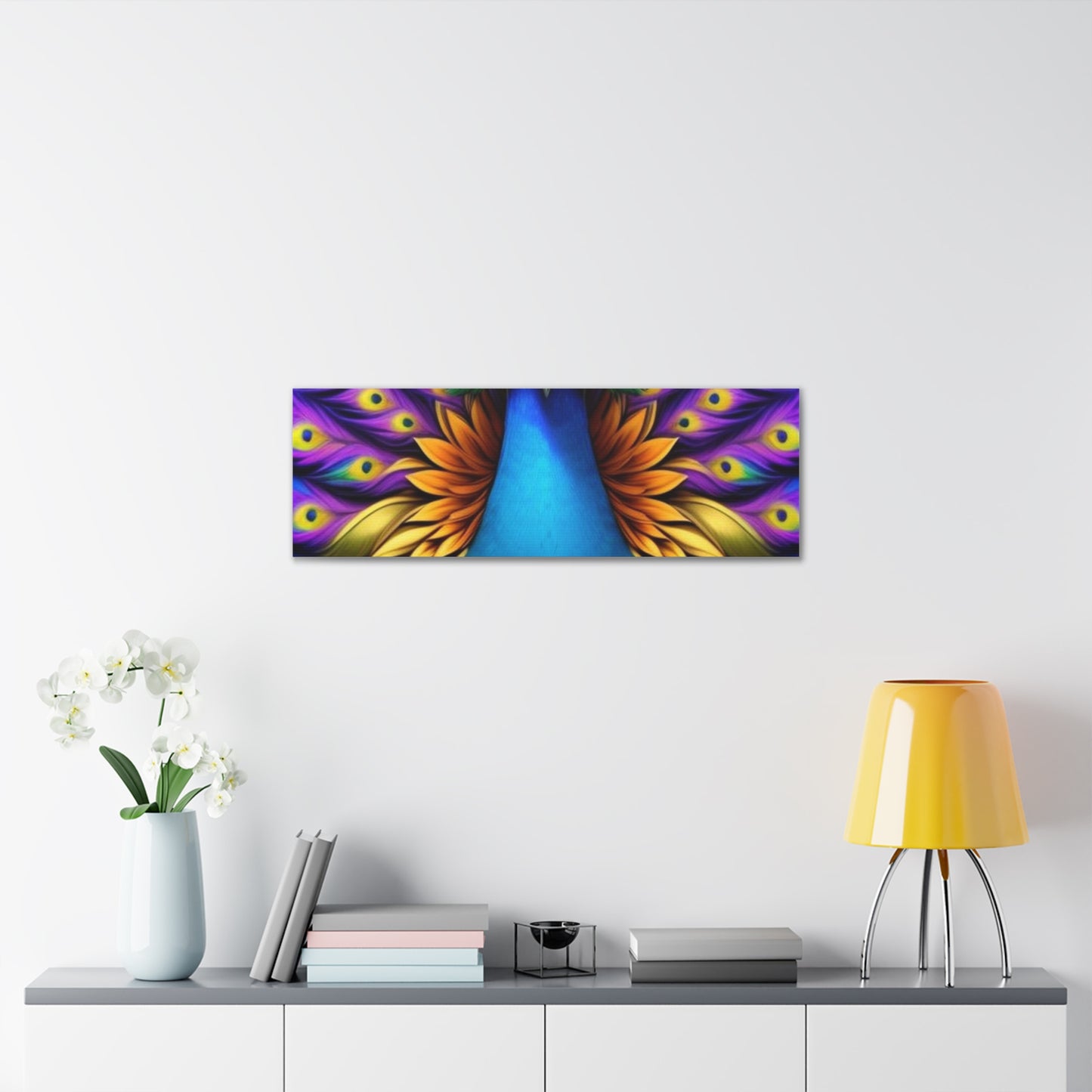 Canvas Print - Beautiful Peacock Wall Art Decor