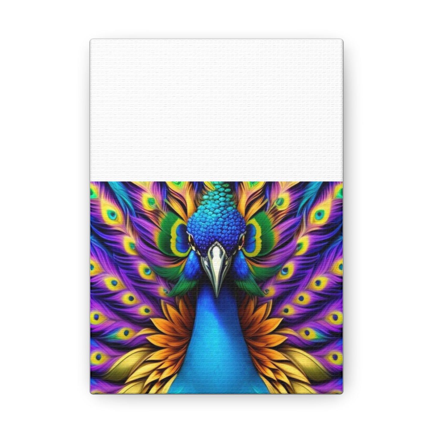 Canvas Print - Beautiful Peacock Wall Art Decor