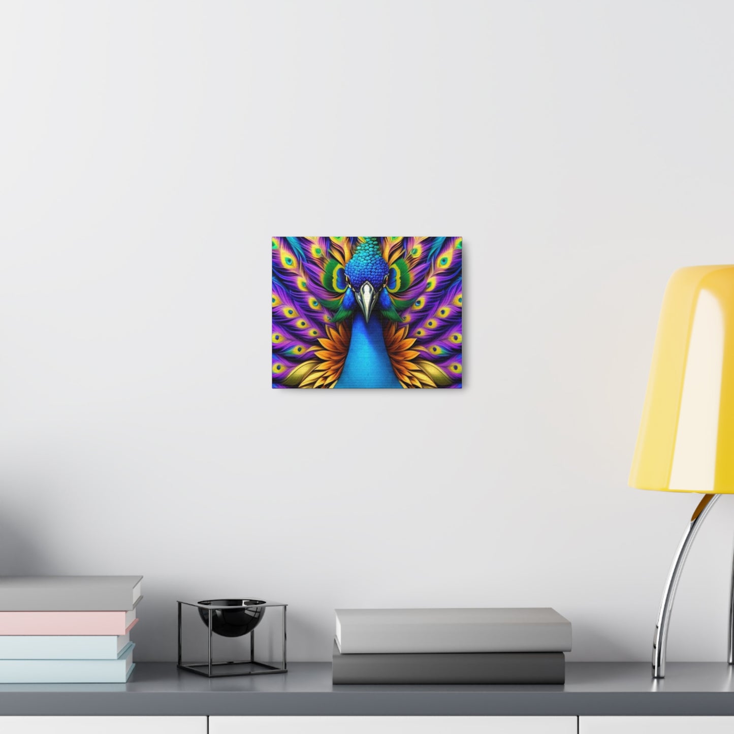 Canvas Print - Beautiful Peacock Wall Art Decor