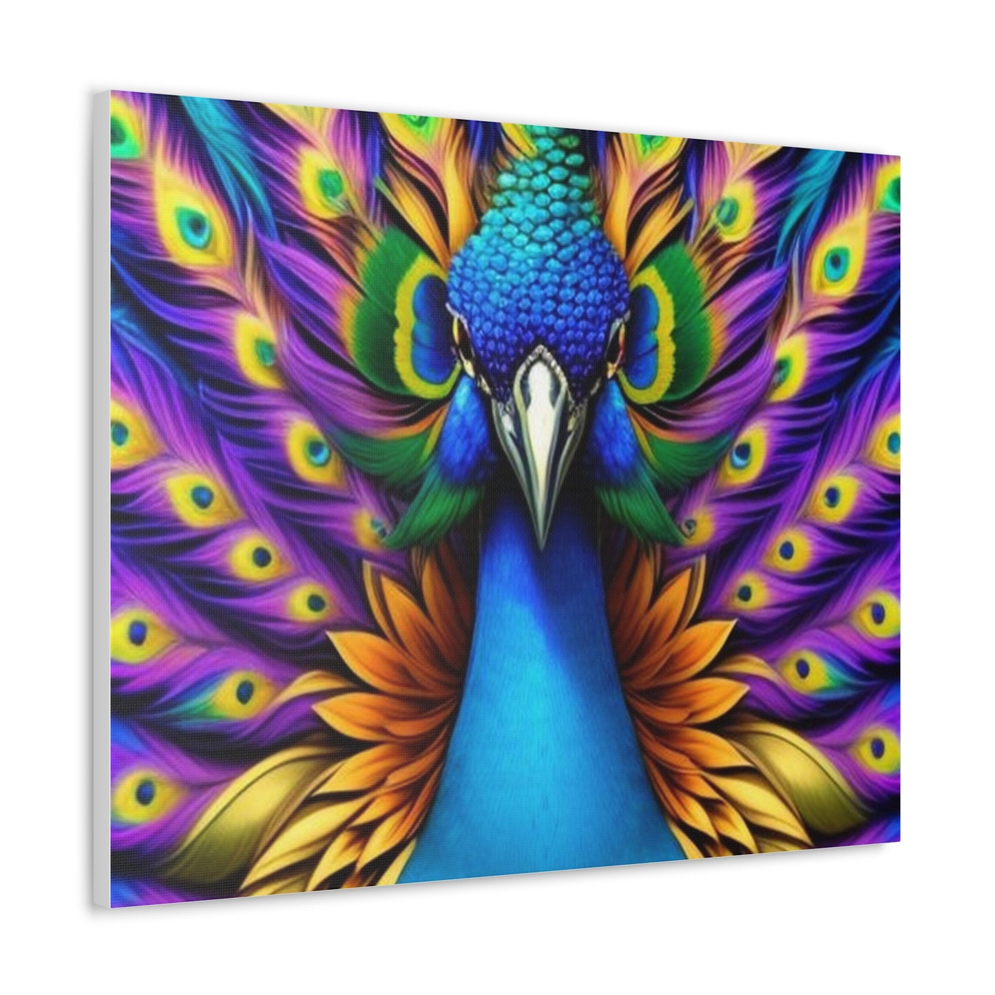 Canvas Print - Beautiful Peacock Wall Art Decor