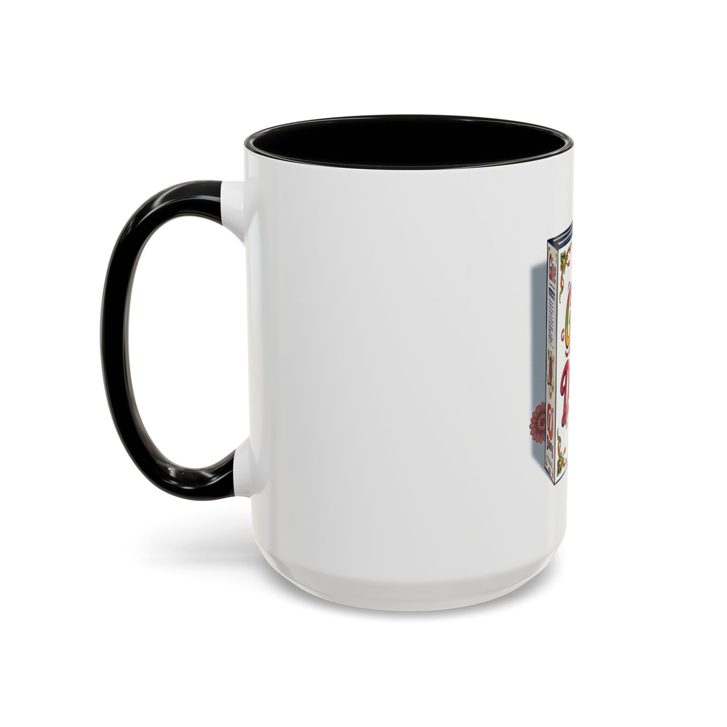 Give a Damn Accent Coffee Mug - Unique Gift for Friends, Fun Office Decor, Motivational Java Cup, Bold Ceramic Mug