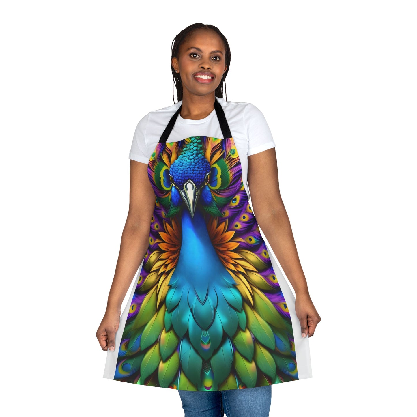 Apron, 5-Color Straps (AOP)