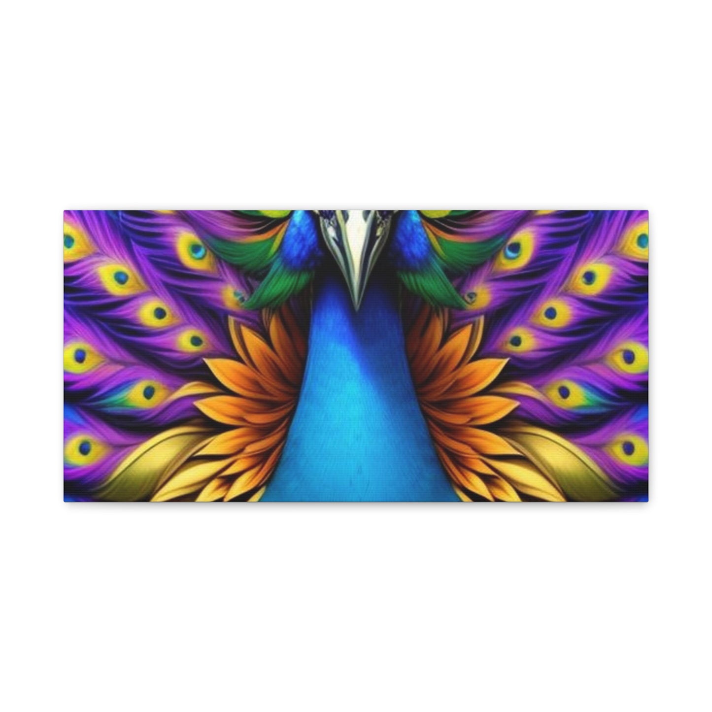 Canvas Print - Beautiful Peacock Wall Art Decor