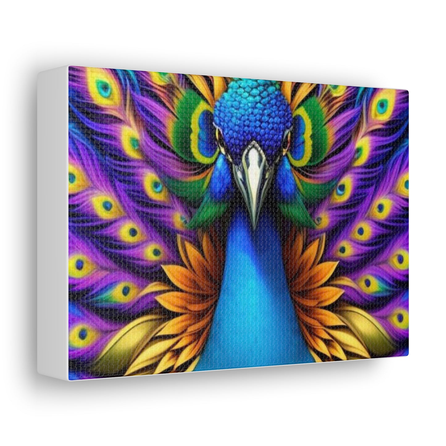 Canvas Print - Beautiful Peacock Wall Art Decor