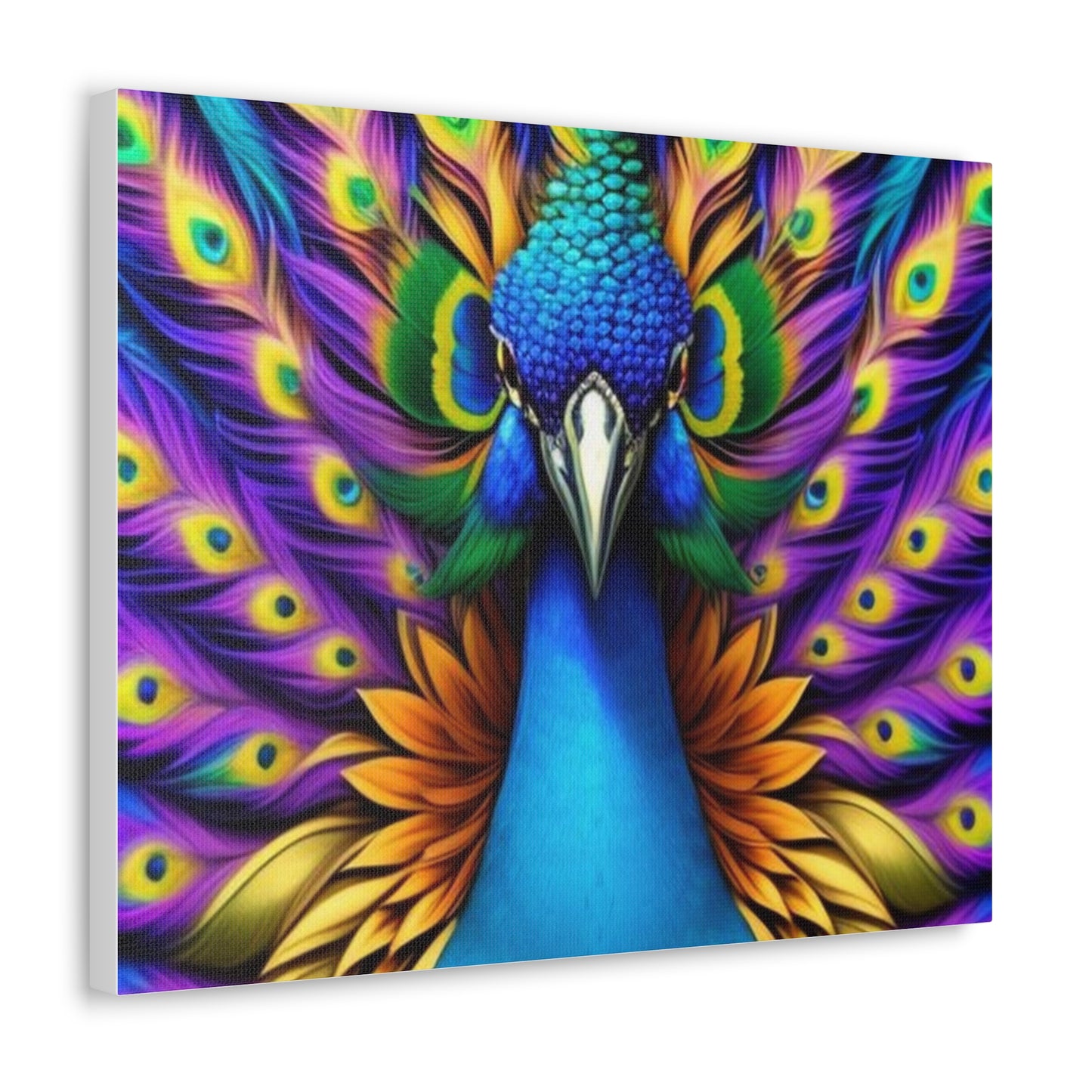 Canvas Print - Beautiful Peacock Wall Art Decor