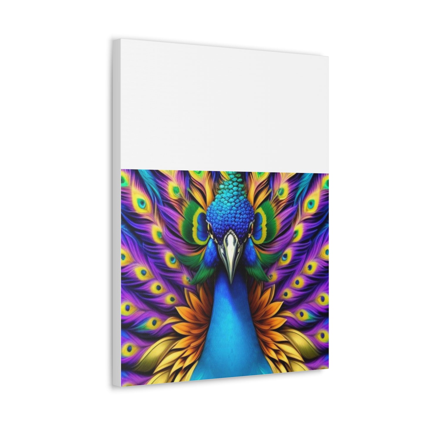 Canvas Print - Beautiful Peacock Wall Art Decor