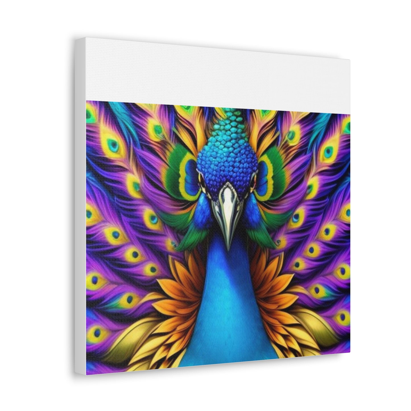 Canvas Print - Beautiful Peacock Wall Art Decor