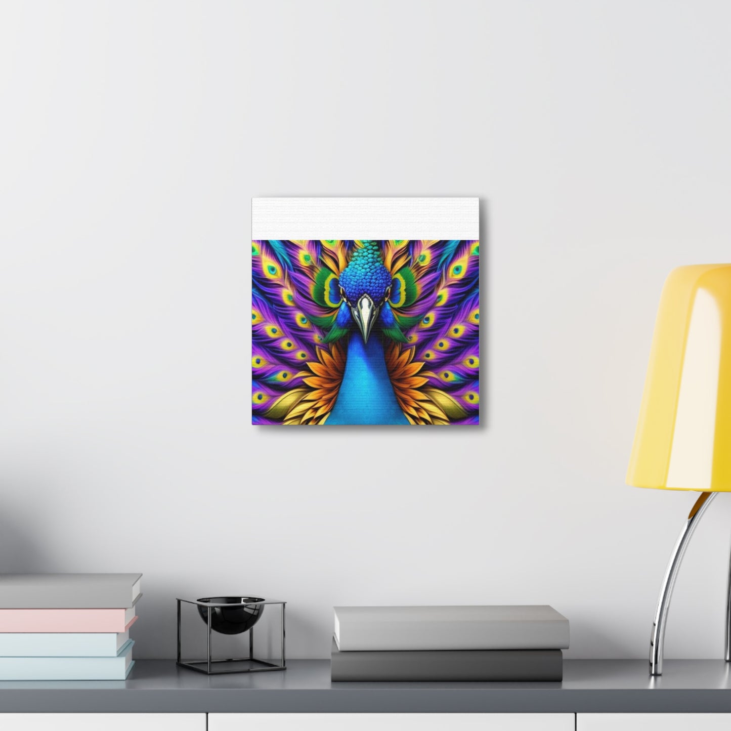 Canvas Print - Beautiful Peacock Wall Art Decor