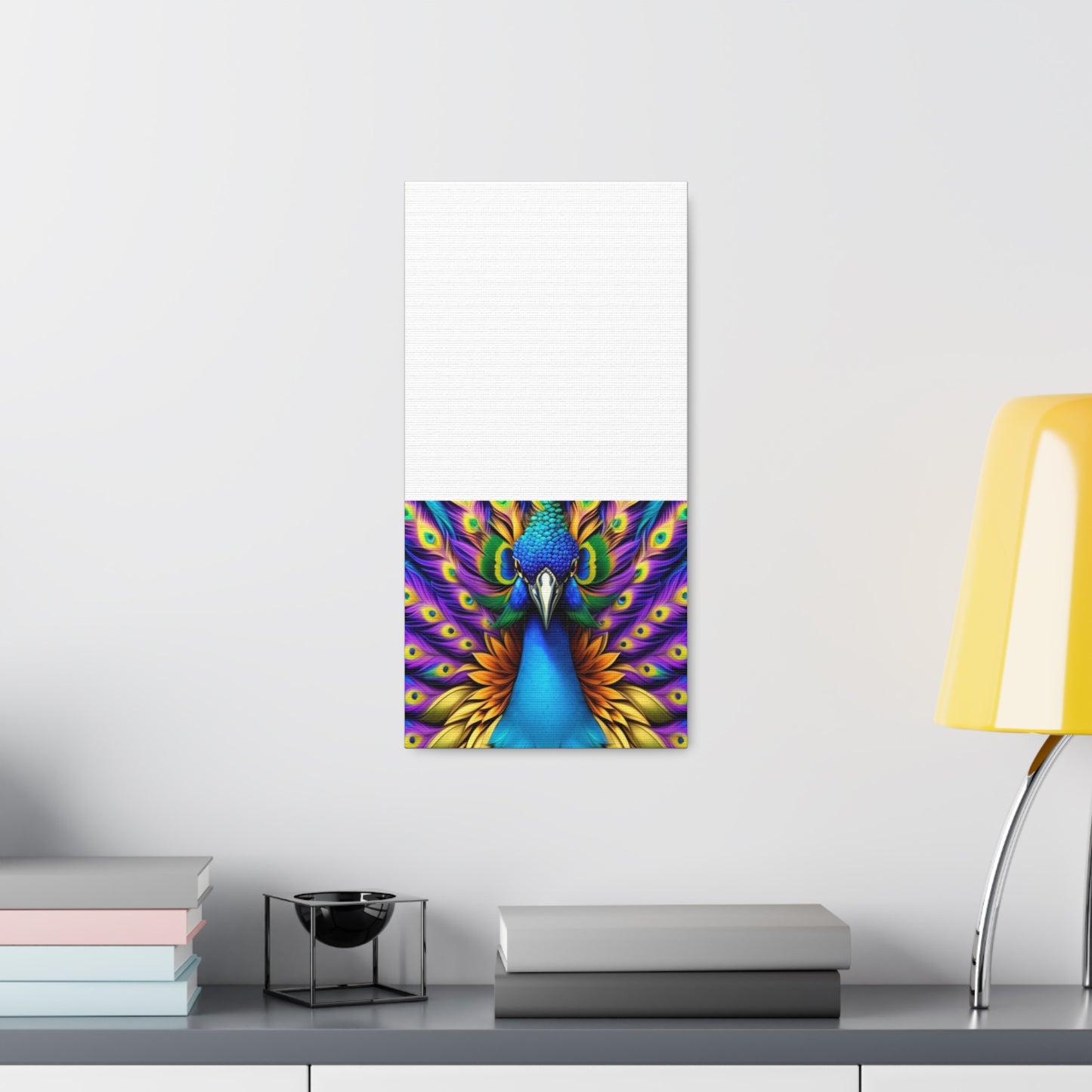 Canvas Print - Beautiful Peacock Wall Art Decor