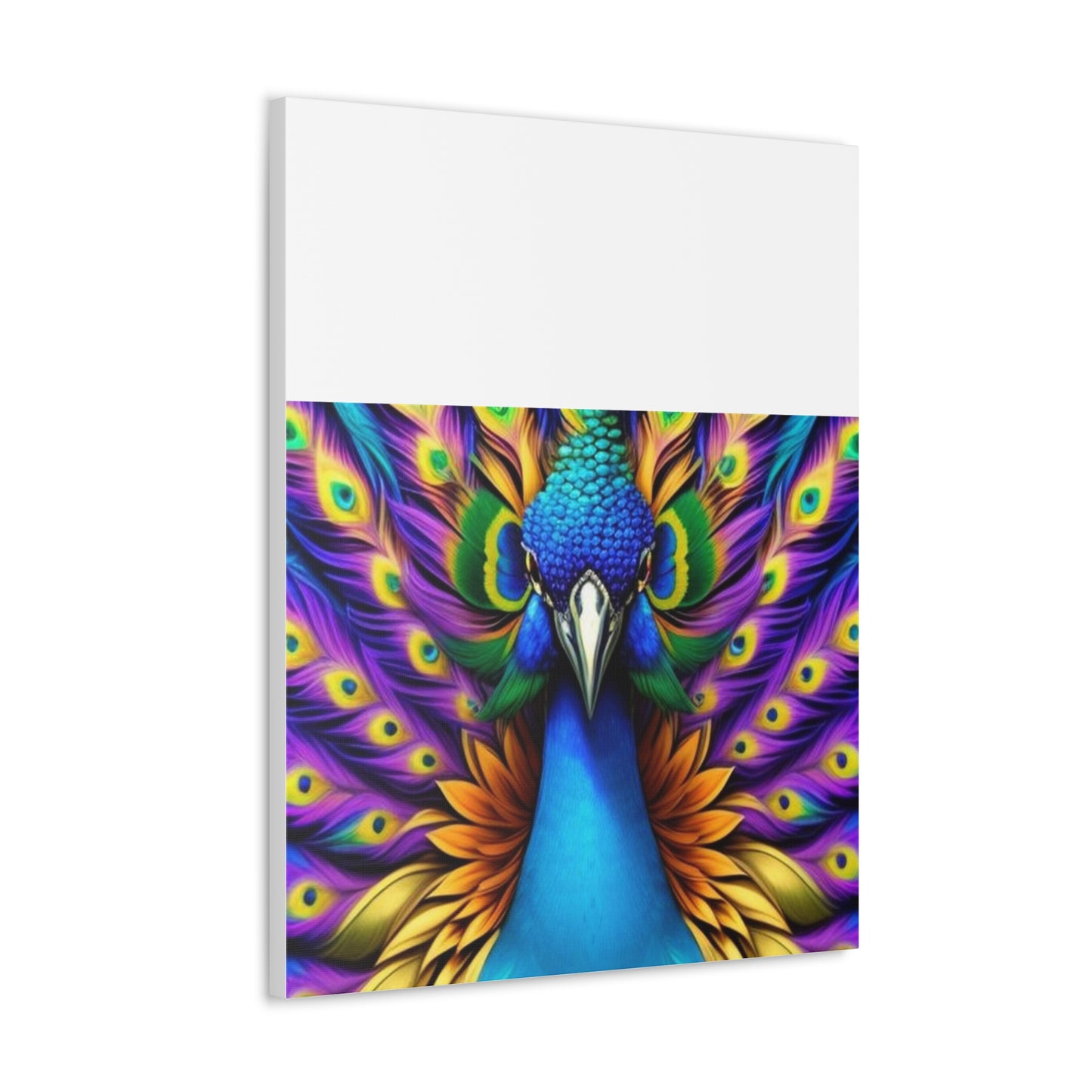 Canvas Print - Beautiful Peacock Wall Art Decor